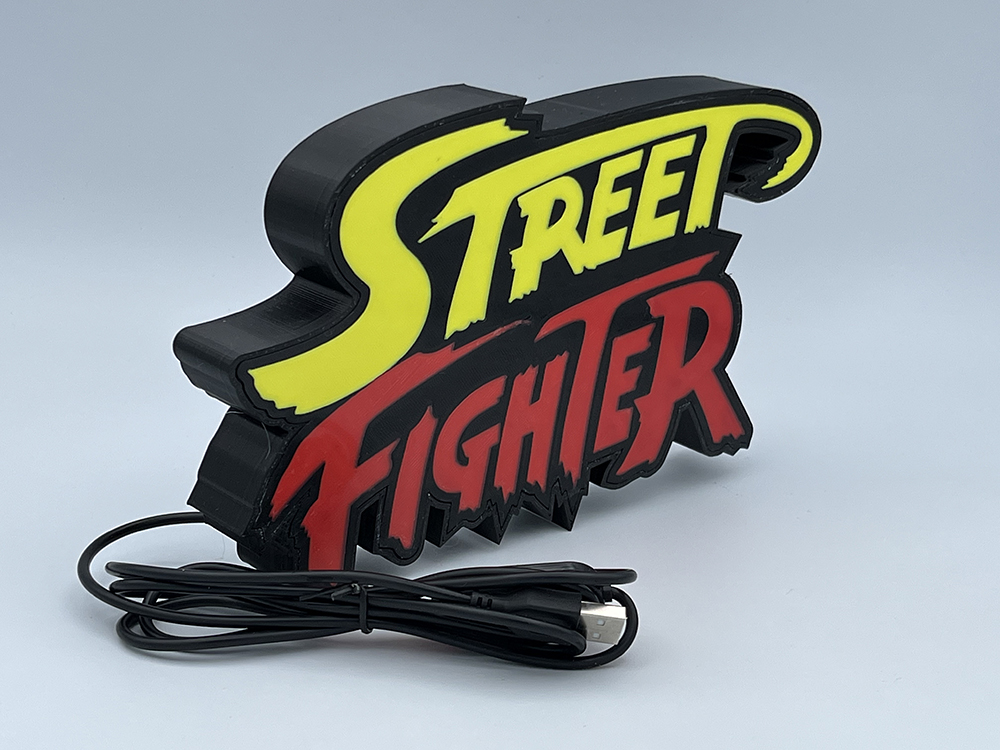 Lámparas Led Street Fighter