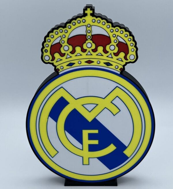 Luminoso Escudo Real Madrid