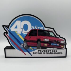 Luminoso 40 aniversario Club-205.com