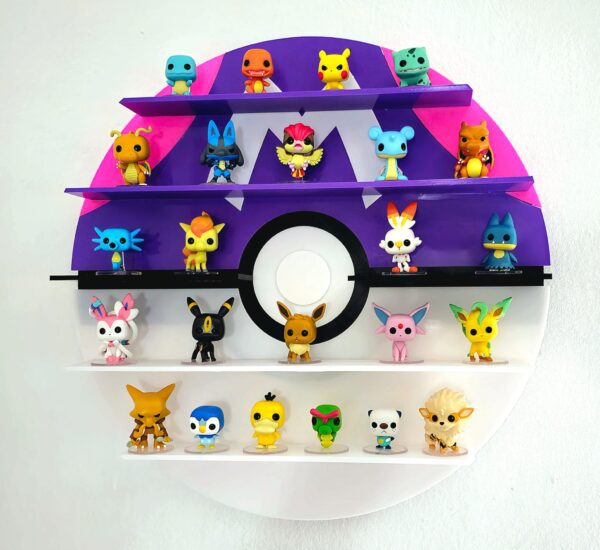 Expositor Pokémon Mini Funko Pop Master Ball y Poké Ball - Imagen 2