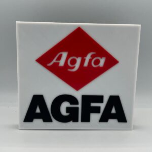 Cartel Expositor Agfa