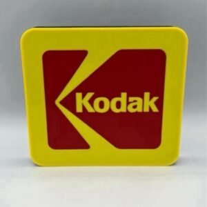 Luminoso Kodak + soporte latera pared