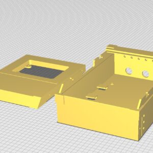 Pedido personalizado Carcasa Victron Cerbo para Victron Touch 50 en PLA+ NEGRO